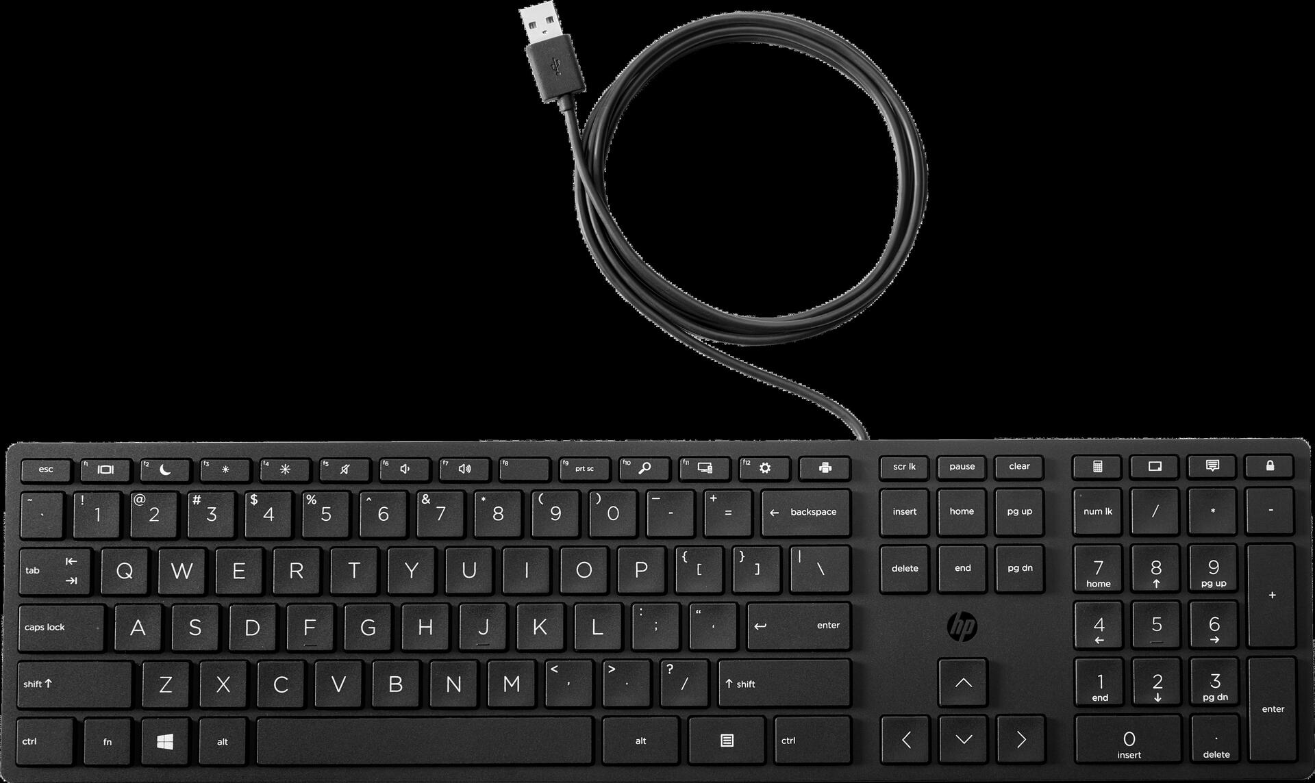 Купить HP L95712-181 Tastatur USB AZERTY Belgisch Schwarz (L95712-181) в магазине wardena.ru