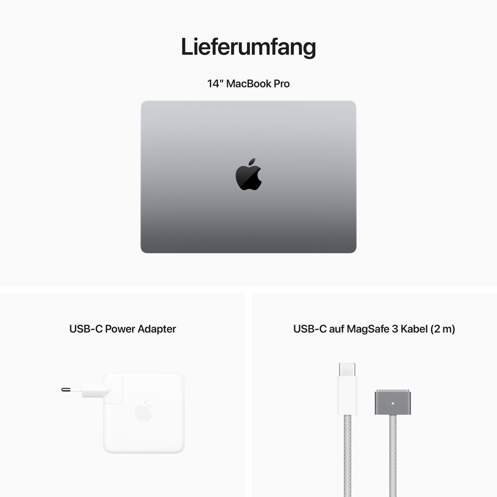 Купить Apple MacBook Pro 35,60cm (14") M2 Max 12-Core 1TB spacegrau (MPHG3D/A) в магазине wardena.ru
