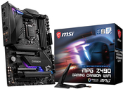 Купить MSI MPG Z490 GAMING CARBON WIFI - Motherboard - ATX - LGA1200-Sockel - Z490 Chipsatz - USB-C Gen2, USB 3.2 Gen 1, USB 3.2 Gen 2, USB-C Gen 2x2 - 2.5 Gigabit LAN, Wi-Fi 6, Bluetooth - Onboard-Grafik (CPU erforderlich) - H (7C73-001R) в магазине wardena.ru