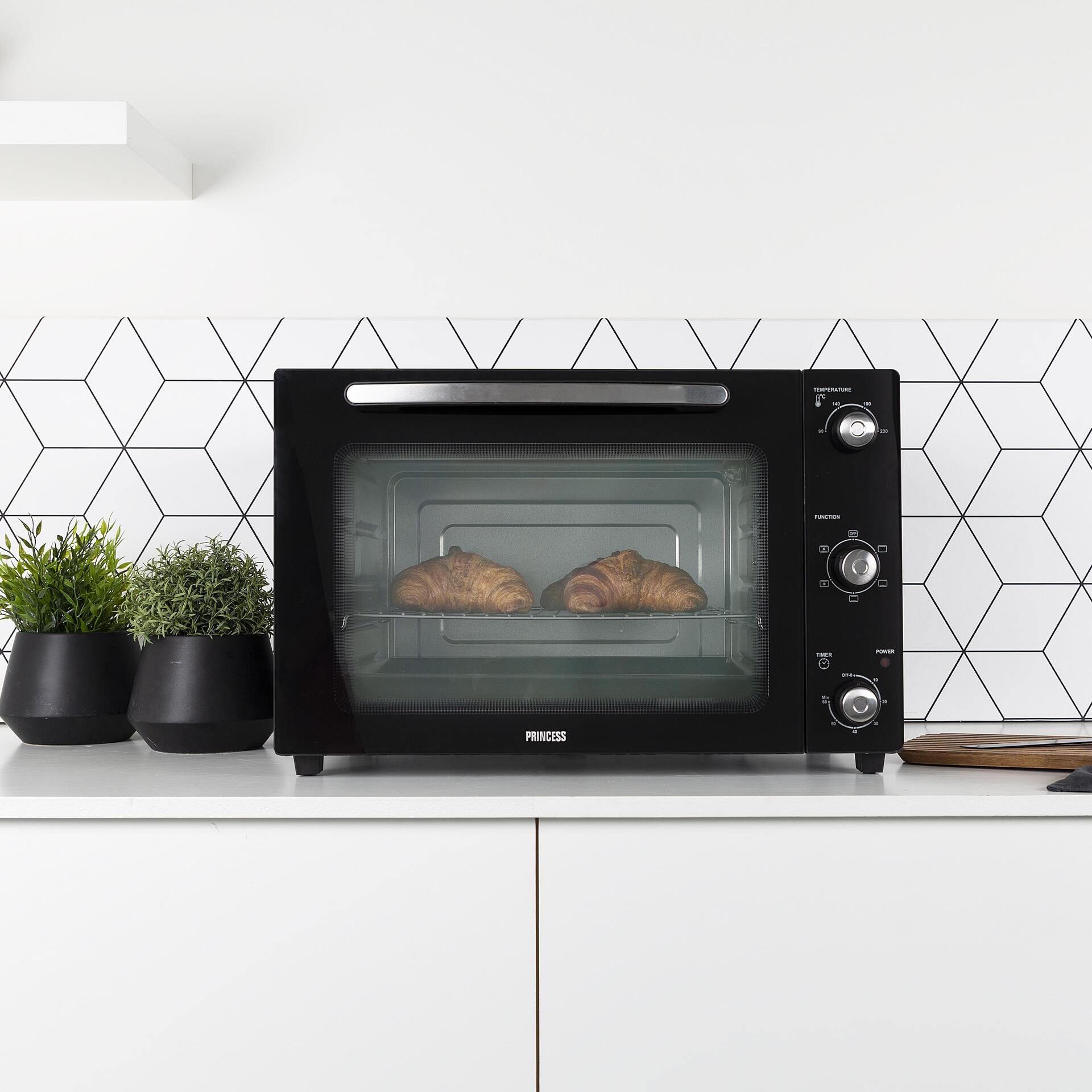 Купить Princess 01.112759.01.001 Umluftofen - Medium - Elektrischer Ofen - 55 l - 2000 W - 55 l - 2000 W (01.112759.01.001) в магазине wardena.ru