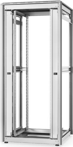 Купить Digitus Unique - Schrank offener Rahmen - bodenstehend - Hellgrau, RAL 7035 - 36U - 48,3 cm (19") (DN-31106) в магазине wardena.ru