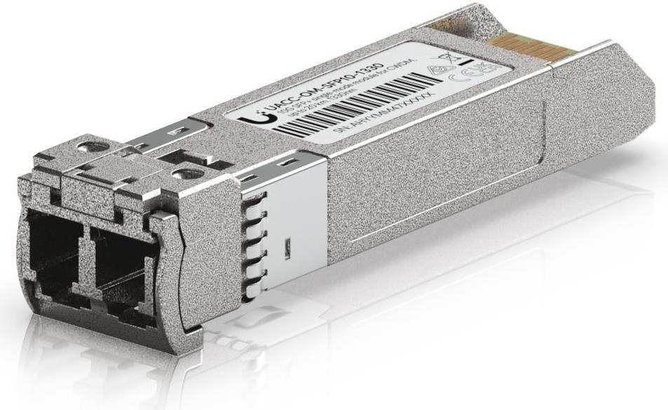 Купить Ubiquiti SFP+ transceiver for CWDM to 20 km using single-mode fiber with a duplex LC UPC connector (UACC-OM-SFP10-1330) в магазине wardena.ru