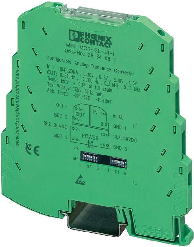 Купить Phoenix Contact Konfigurierbarer Analog-Frequenzumwandler MINI MCR-SL-UI-F Hersteller-Nummer 2864082 1 St. (2864082) в магазине wardena.ru