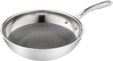 Купить Tefal Eternal Mesh - Rund - Wok-/Bratpfanne - Edelstahl - Edelstahl - 250 °C - Aluminium - Edelstahl (E49716) в магазине wardena.ru