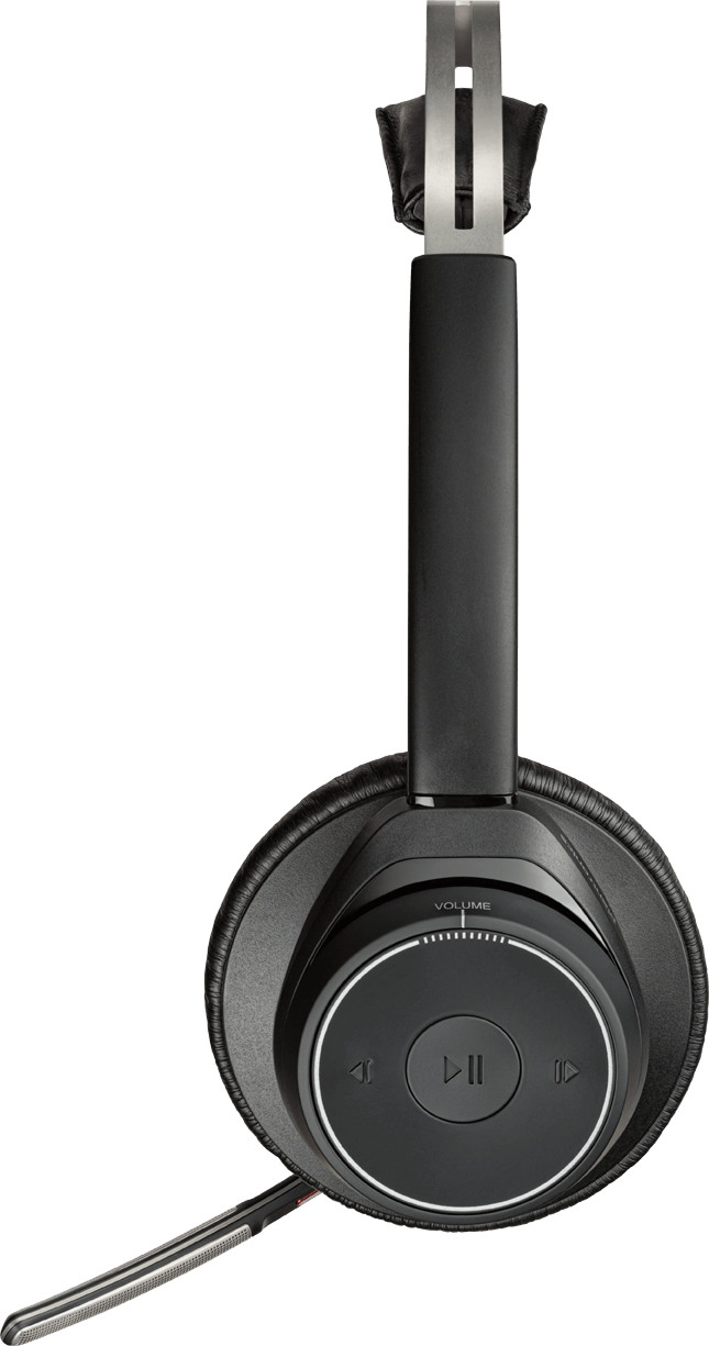 Купить POLY Voyager Focus UC B825-M Stereo Bluetooth Headset inkl. USB Dongle (ohne Tischlader) MS zertifiziert (202652-104) в магазине wardena.ru