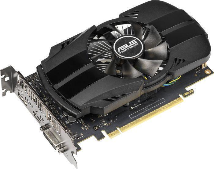 Купить ASUS PH-GTX1650-O4G - OC Edition - Grafikkarten - GF GTX 1650 - 4GB GDDR5 - PCIe 3.0 x16 - DVI, HDMI, DisplayPort (90YV0CV0-M0NA00) в магазине wardena.ru