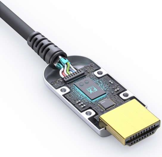 Купить PureLink - FiberX Serie - HDMI 4K Glasfaser Extender Kabel - 5m FiberX® - FX Serie. HDMI 4K Integrated Glasfaser Extender Kabel (v2.0b). Hybrid Version. UHD (4096x2160@60Hz). Plug & Play (CEC, EDID, HDCP). Lieferumfang: (FX-I350-005) в магазине wardena.ru