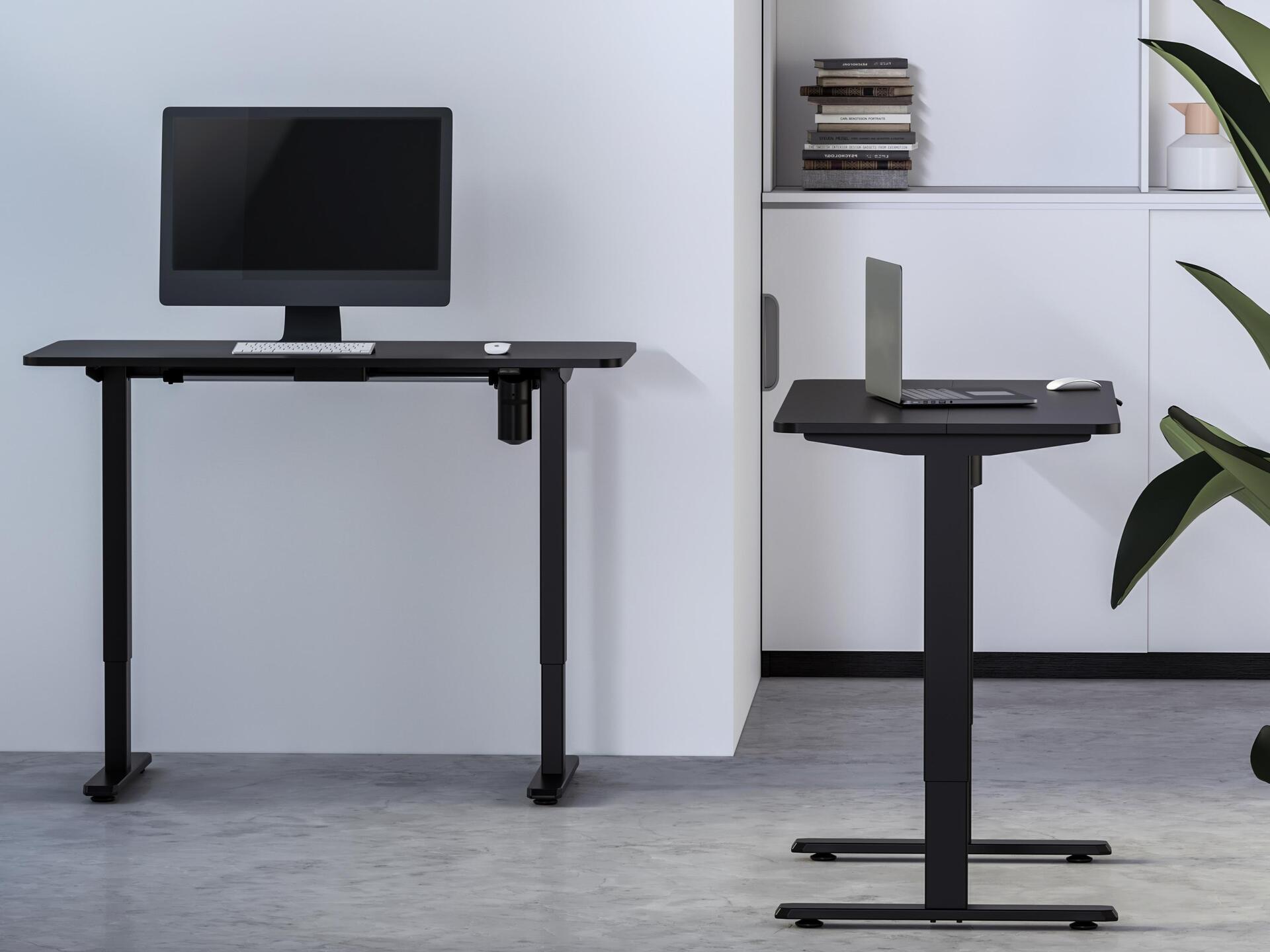 Купить Equip ERGO Elektrisches-Sitz-Steh-Tischgestell - mit Tischplatte - schwarz - Gerade - Rechteckige Form - Kunststoff - Edelstahl - Homeoffice - Büro - Matt (650812) в магазине wardena.ru