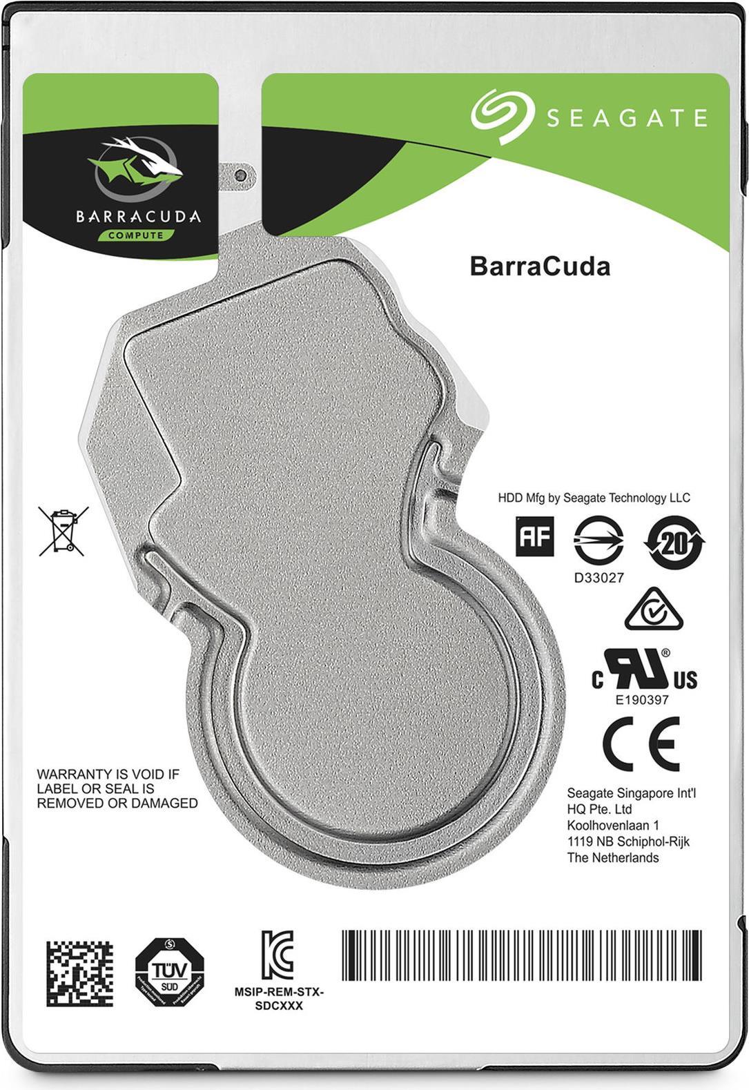 Купить Seagate Guardian BarraCuda ST4000LM024 - Festplatte - 4 TB - intern - 2.5" (6.4 cm) - SATA 6Gb/s - 5400 U/min - Puffer: 128 MB в магазине wardena.ru