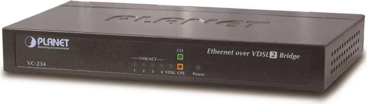 Купить PLANET VC-234-Konverter 1 x RJ-11 VDSL2, 4xRJ-45, 30A (VC-234) в магазине wardena.ru