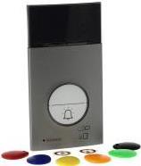 Купить Legrand 343091 Türklingel-Taster Verkabelt Schwarz - Grau (343091) в магазине wardena.ru