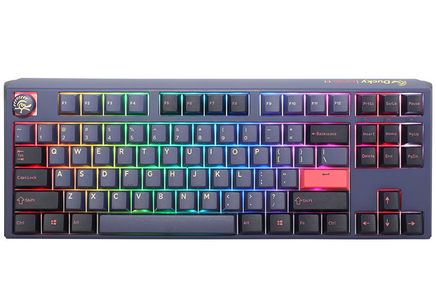 Купить Ducky One 3 TKL - Tenkeyless (80 - 87 %) - Kabelgebunden - USB - Mechanischer Switch - RGB-LED - Blau (DKON2187ST-BDEPDCOVVVC2) в магазине wardena.ru