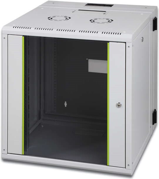 Купить DIGITUS® 16HE Wandgehäuse mit Schwenkrahmen - Grau, RAL 7035 - 48,3 cm (19") (DN-19 16-U-3) в магазине wardena.ru