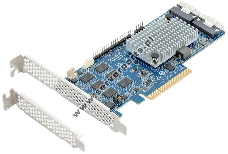 Купить RAID/HBA Card Gigabyte CRA4960 32xHDD & 4xNVMe HDD • Broadcom SAS 3916 в магазине wardena.ru