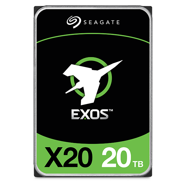 Купить Seagate Exos X20 ST20000NM007D - Festplatte - 20 TB - intern - SATA 6Gb/s - 7200 U/min - Puffer: 256 MB в магазине wardena.ru