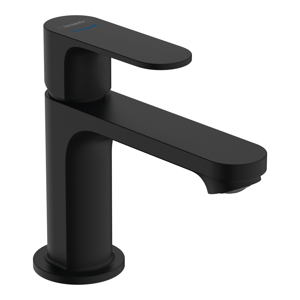 Купить Hansgrohe Rebris S Кран для холодной воды для раковины черный матовый 72503670 в магазине wardena.ru