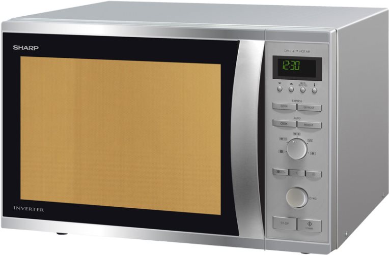 Купить Sharp R-941STW - Mikrowellenofen mit Konvektion und Grill - 40 Liter - 1050 W - rostfreier Edelstahl (R941STW) в магазине wardena.ru