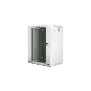 Купить Lanberg WF01-6415-10S Rack 15U Wandmontiertes Regal Grau (WF01-6415-10S) в магазине wardena.ru