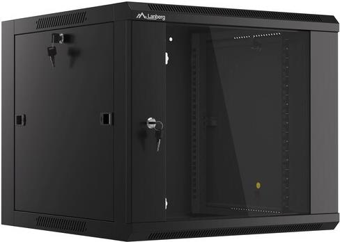 Купить Lanberg WFFA-5609-10B Rack 9U Wandmontiertes Regal Schwarz (WFFA-5609-10B) в магазине wardena.ru