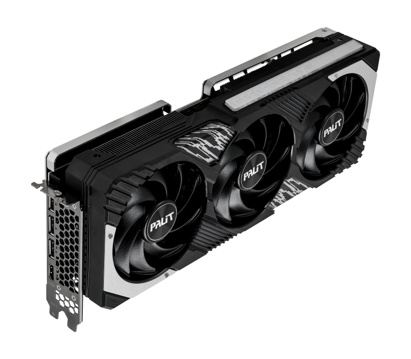 Купить Palit GeForce RTX™ 4070 Ti GamingPro OC NVIDIA GeForce RTX 4070 Ti 12 GB GDDR6X (NED407TT19K9-1043A) в магазине wardena.ru