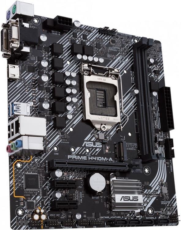 Купить ASUS PRIME H410M-A/CSM - Motherboard - micro ATX - LGA1200-Sockel - H410 Chipsatz - USB 3.2 Gen 1 - Gigabit LAN - Onboard-Grafik (CPU erforderlich) - HD Audio (8-Kanal) (90MB13G0-M0EAYC) в магазине wardena.ru