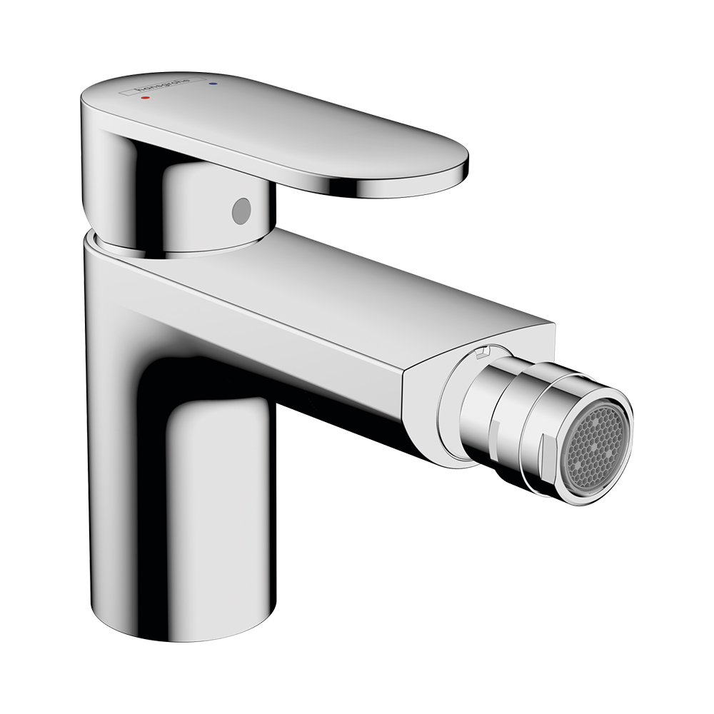 Купить Hansgrohe Vernis Blend Смеситель для биде однорычажный со сливным гарнитуром хром 71210000 в магазине wardena.ru