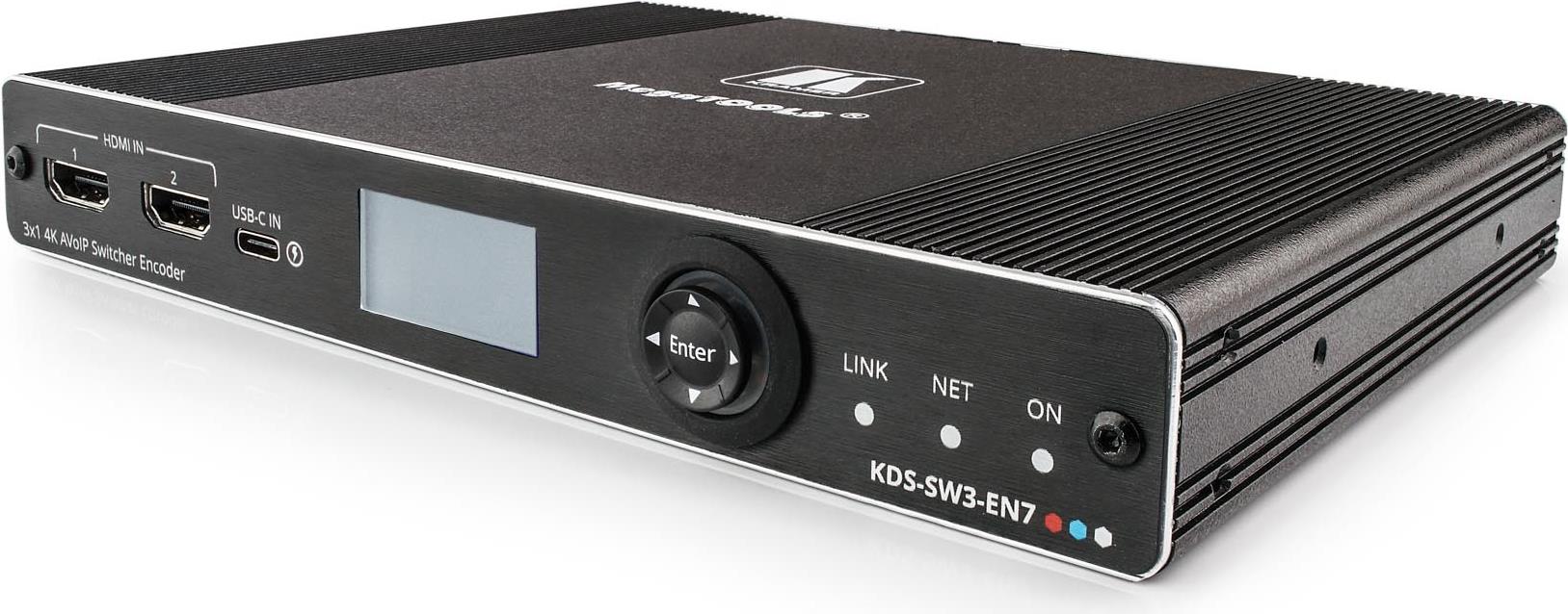 Купить Kramer Electronics KDS-SW3-EN7 AV-Sender & -Empfänger Schwarz (60-000890) в магазине wardena.ru