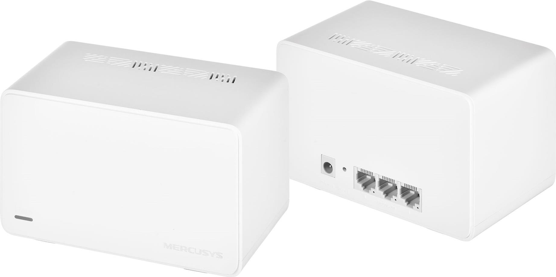 Купить Mercusys Halo H80X(2-pack) Dual-Band (2,4 GHz/5 GHz) Wi-Fi 6 (802.11ax) Weiß 3 Intern (HALO H80X(2-PACK)) в магазине wardena.ru