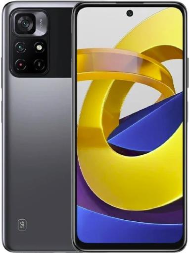 Купить Xiaomi Poco M4 Pro 5G 16,8 cm (6.6" ) Dual-SIM Android 11 USB Typ-C 4 GB 64 GB 5000 mAh Schwarz (36503) в магазине wardena.ru