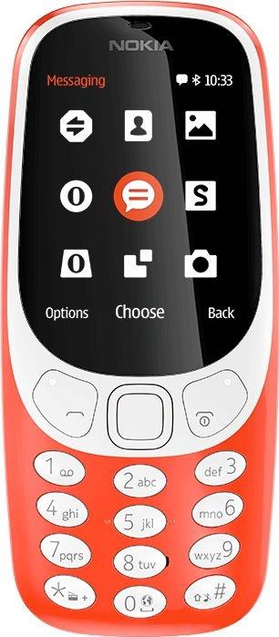 Купить Nokia 3310 Dual SIM - Mobiltelefon - Dual-SIM - microSDHC slot - GSM - 320 x 240 Pixel - TFT - 2 MP - warmes Rot (A00028117) в магазине wardena.ru