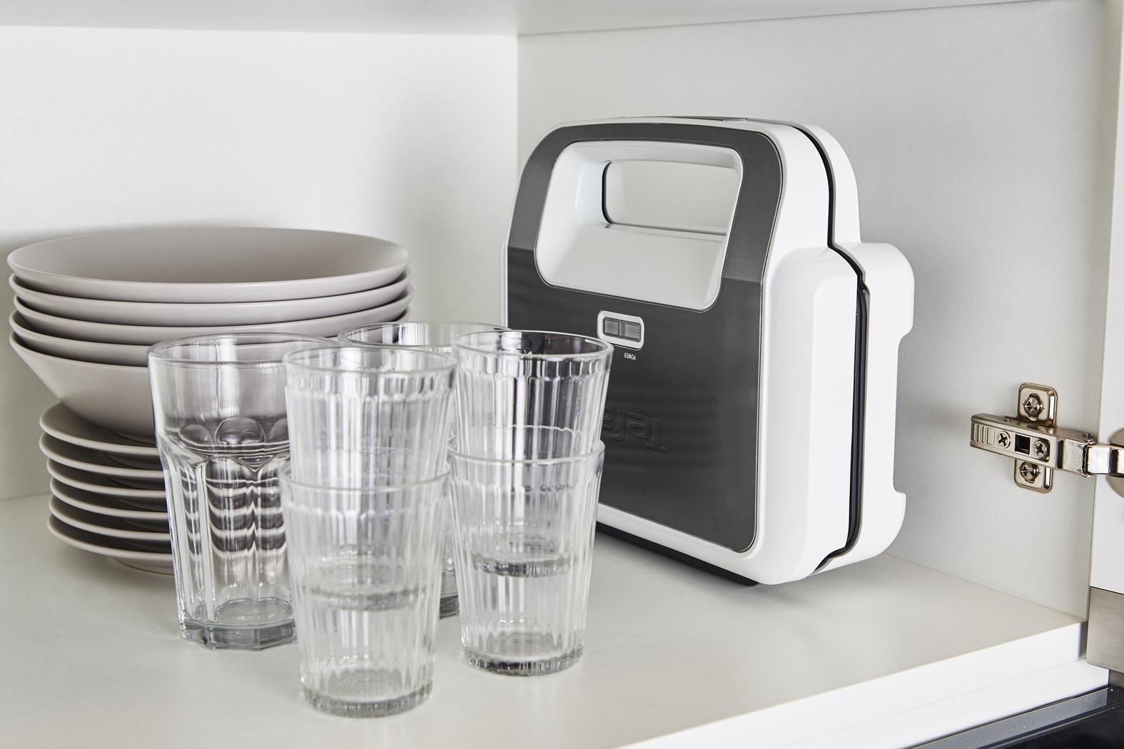 Купить Tefal Snack XL SW7011 Sandwich-Toaster 850 W Silber - Weiß (SW7011) в магазине wardena.ru