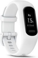 Купить Garmin vívosmart 5 - Aktivitätsmesser mit Band - Silikon - weiß - Bandgröße: S/M - einfarbig - Bluetooth, ANT+ - 24,5 g (010-02645-11) в магазине wardena.ru