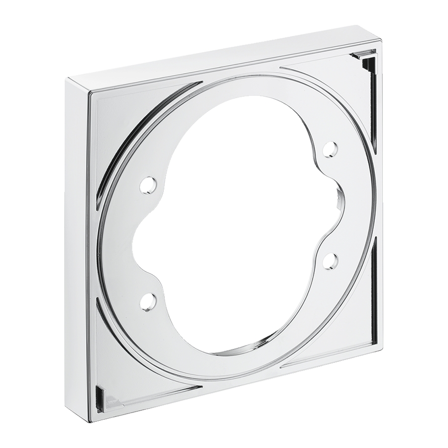 Купить Hansgrohe ShowerSelect Glass Удлинение для ShowerSelect, стекло хром 13604000 в магазине wardena.ru