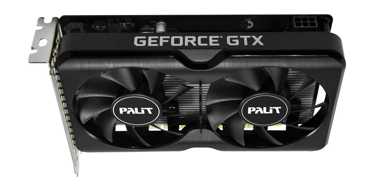 Купить Palit GeForce GTX 1630 Dual - Grafikkarten - NVIDIA GeForce GTX 1630 - 4GB GDDR6 - PCIe 3.0 x16 - HDMI, 2 x DisplayPort (NE6163001BG6-1175D) в магазине wardena.ru