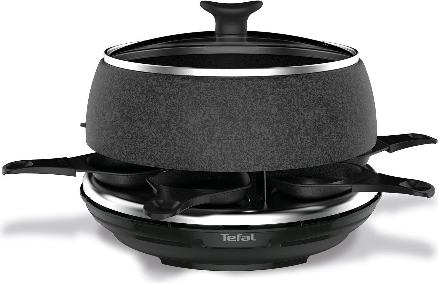 Купить Tefal Cheese'N'Co RE12C8 6Person(en) 850W Schwarz Elektrogrill (RE12C8) в магазине wardena.ru