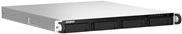 Купить QNAP TS-464U - NAS-Server - 4 Schächte - Rack - einbaufähig - SATA 6Gb/s - RAID 0, 1, 5, 6, 10, JBOD - RAM 4 GB - 2.5 Gigabit Ethernet - iSCSI Support - 1U (TS-464U-4G) в магазине wardena.ru