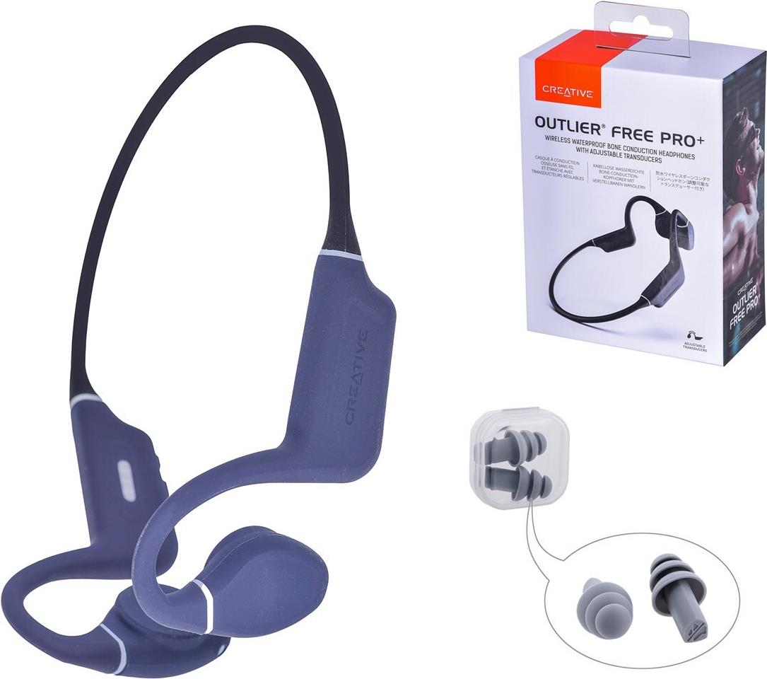 Купить CREATIVE Outlier Free Pro Plus Kopfhörer mit Knochenleitung, schwarz (51EF1081AA001) в магазине wardena.ru