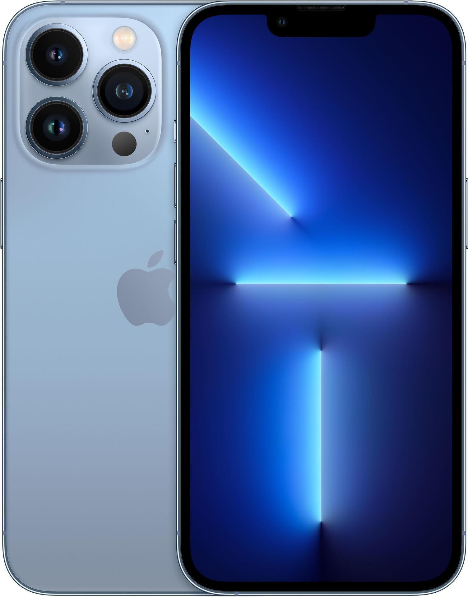 Купить Apple iPhone 13 Pro - Smartphone - Dual-SIM - 5G NR - 1TB - 6.1" - 2532 x 1170 Pixel (460 ppi (Pixel pro" )) - Super Retina XDR Display with ProMotion - Triple-Kamera 12 MP Frontkamera - sierra blue (MLW03ZD/A) в магазине wardena.ru