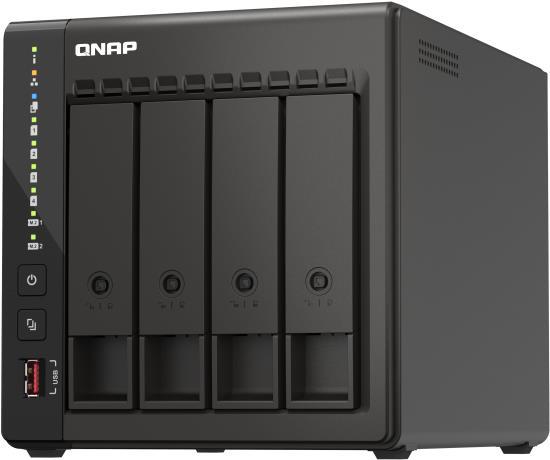 Купить QNAP TS-453E - NAS-Server - SATA 6Gb/s - RAID 0, 5, 6, 10 - RAM 8GB - iSCSI Support (TS-453E-8G) в магазине wardena.ru