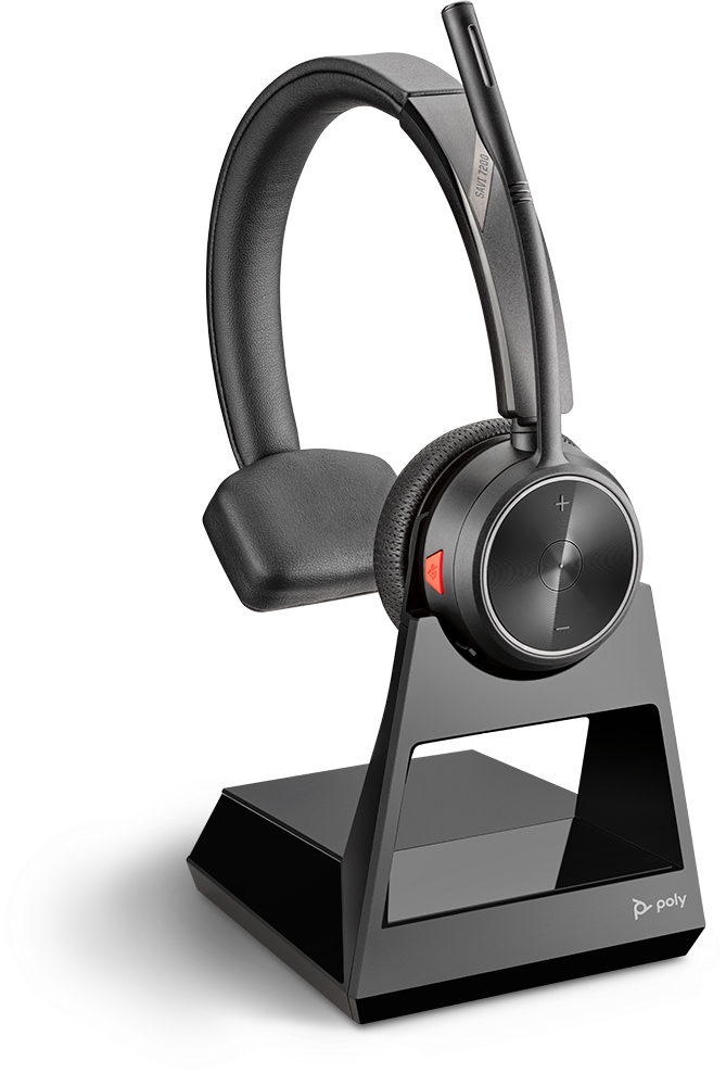 Купить HP POLY Poly Savi 7210 Office - Savi 7200 Series - Headset - On-Ear - DECT - kabellos - aktive Rauschunterdrückung - Schwarz (8D3G9AA#ABB) в магазине wardena.ru