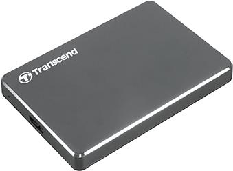 Купить Transcend StoreJet 25C3 - Festplatte - 1 TB - extern (tragbar) - 6.4 cm (2.5") - USB 3.0 - Iron Gray (TS1TSJ25C3N) в магазине wardena.ru