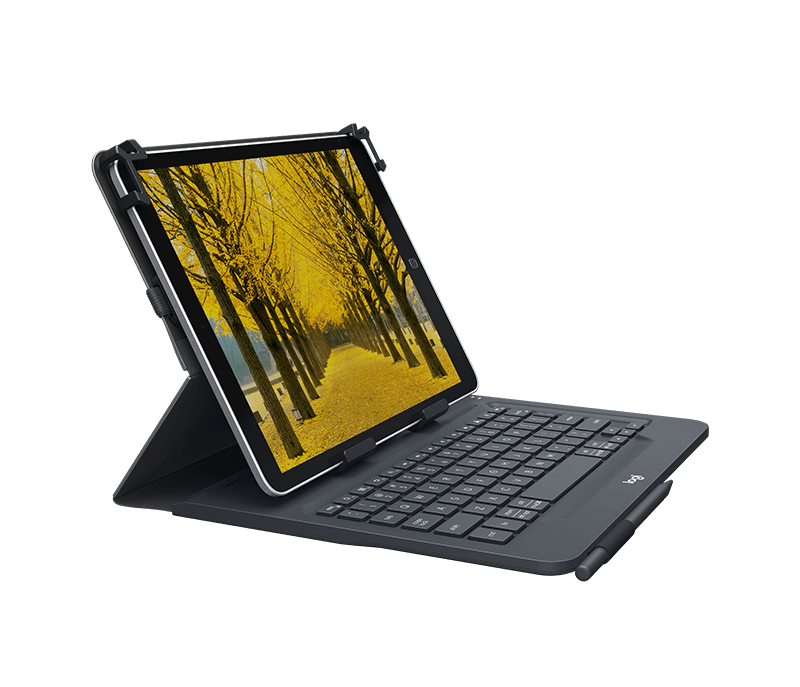 Купить Logitech Universal Folio Schwarz Bluetooth QWERTY Italienisch (920-008335) в магазине wardena.ru