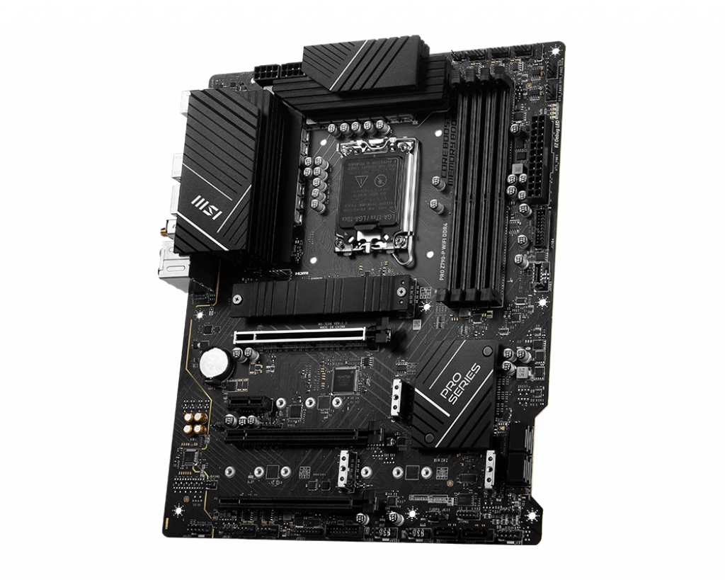 Купить MSI PRO Z790-P WIFI - Motherboard - ATX - LGA1700-Sockel - Z790 Chipsatz - USB 3,2 Gen 1, USB 3,2 Gen 2, USB-C 3,2 Gen2, USB-C 3,2 Gen 2x2 - 2,5 Gigabit LAN, Wi-Fi, Bluetooth - Onboard-Grafik (CPU erforderlich) - HD Audi (7E06-001R) в магазине wardena.ru