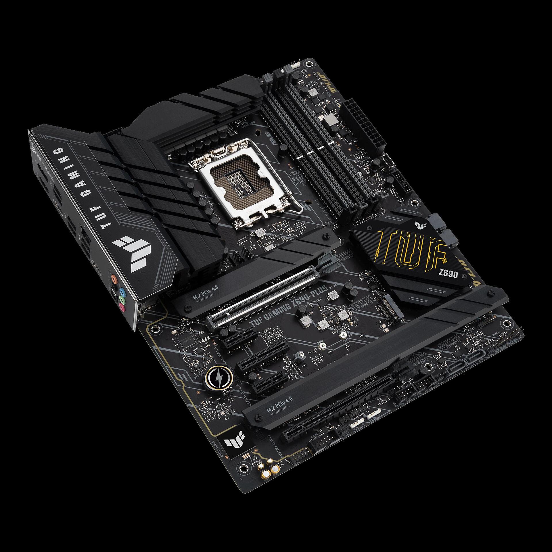 Купить ASUS TUF GAMING Z690-PLUS - Motherboard - ATX - LGA1700-Sockel - Z690 Chipsatz - USB-C Gen2, USB-C Gen1, USB 3,2 Gen 1, USB 3,2 Gen 2, USB-C Gen 2x2 - 2,5 Gigabit LAN - Onboard-Grafik (CPU erforderlich) - HD Audio (8-Kan (90MB1AV0-M0EAY0) в магазине wardena.ru