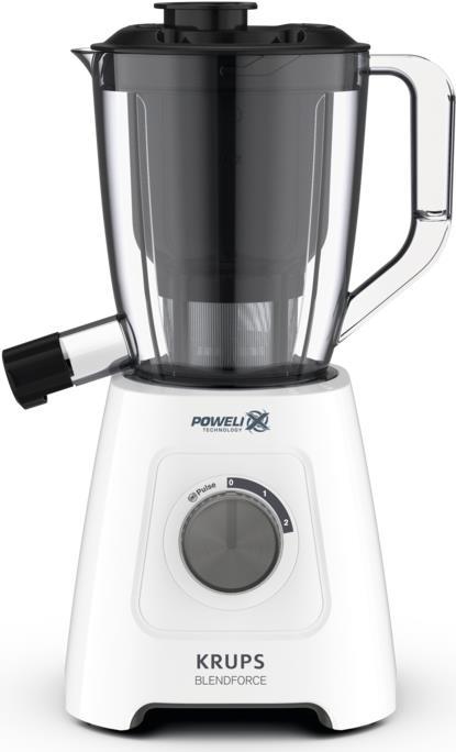 Купить Krups KB 42Q1 2 l Tischplatten-Mixer 600 W Weiß (KB42Q110) в магазине wardena.ru