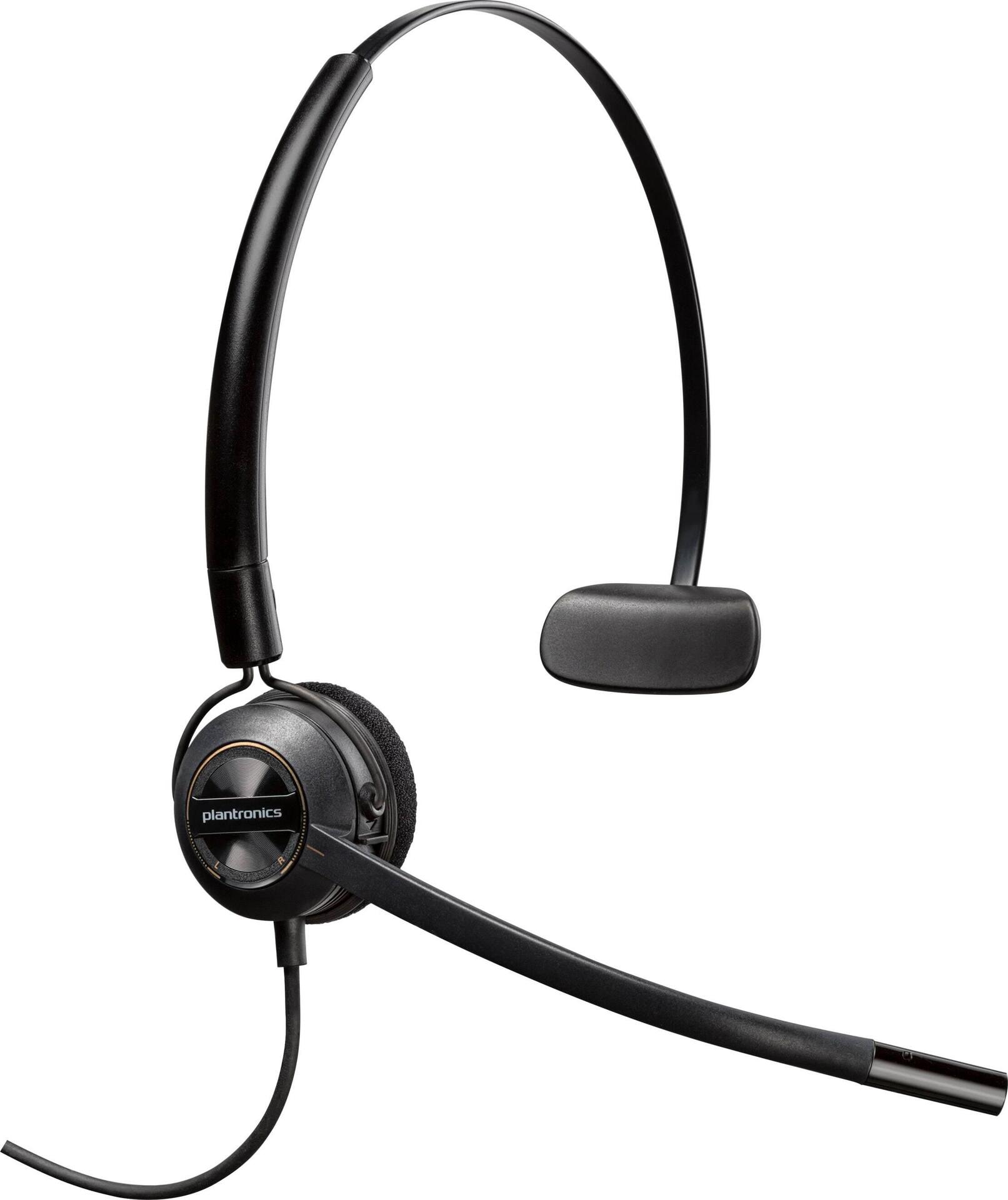 Купить HP Poly EncorePro HW540D Headset - Kabelgebunden - Büro/Callcenter - 32 g - Kopfhörer - Schwarz (783N7AA) в магазине wardena.ru