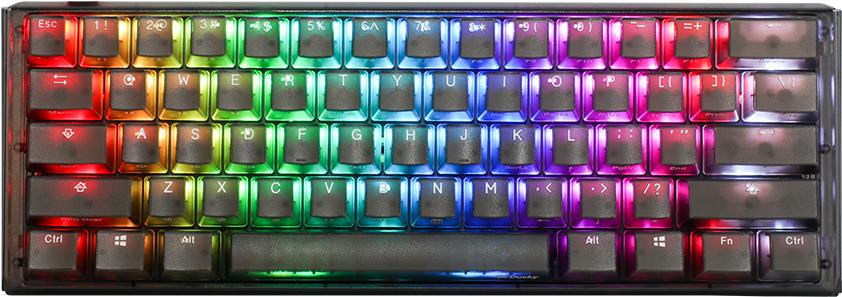 Купить Ducky One 3 Aura Black Mini Gaming Tastatur, RGB LED - Gateron Baby Kangaroo (US) (DKON2161ST-KUSPDABAAAG1) в магазине wardena.ru