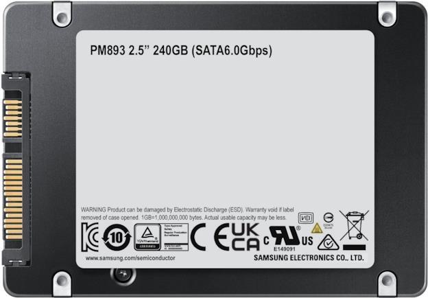 Купить Samsung PM893 2.5" 240 GB Serial ATA III V-NAND TLC (MZ-7L324000) в магазине wardena.ru