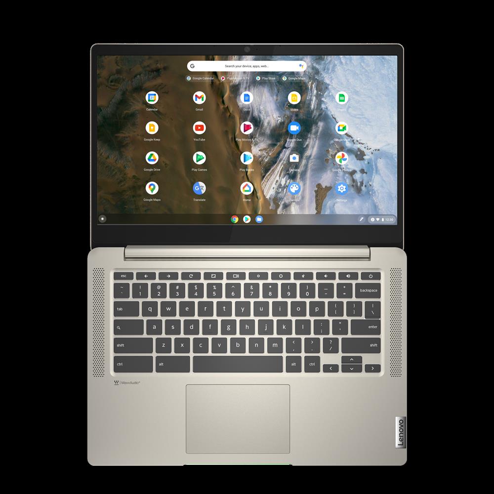 Купить Lenovo IdeaPad 5 CB 14ITL6 82M8 - Core i3 1115G4 / 3 GHz - Chrome OS - UHD Graphics - 4 GB RAM - 128 GB SSD NVMe - 35.6 cm (14") IPS 1920 x 1080 (Full HD) - Wi-Fi 6 - Storm Gray - kbd: Deutsch (82M8001YGE) в магазине wardena.ru