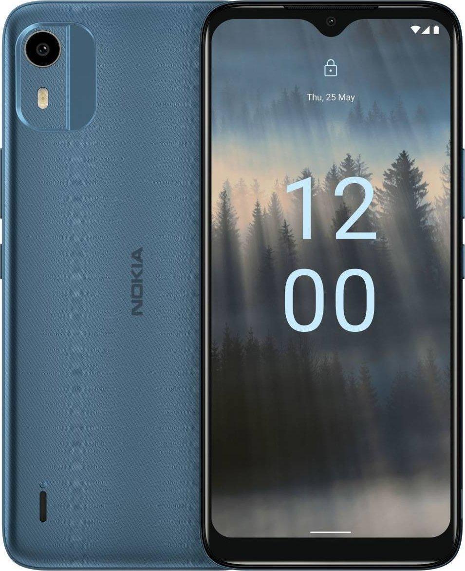 Купить Nokia C12 64GB, cyan (EU) (286805580) в магазине wardena.ru
